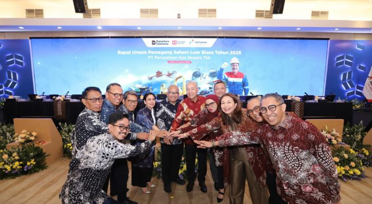 PGN Gelar RUPSLB, Tetapkan Susunan Baru Dewan Komisaris dan Direksi
