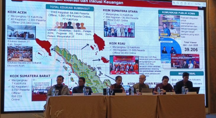 OJK Sumatera Bagian Utara Gelar Media Gathering, Perkuat Sinergi dan Literasi Keuangan di Lima Provinsi
