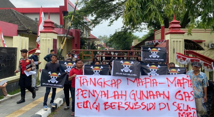 Mahasiswa Desak Kapolri Usut Oknum Pembeking Gas Oplosan Dekat Markas Polda Sumut