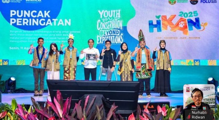 Puncak HKAN 2025, Generasi Muda Deklarasikan Komitmen Jaga Alam Indonesia