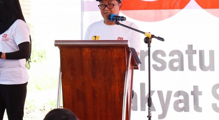 BBWS Sumatera II Gelar Gerakan Irigasi Bersih Sambut HUT RI ke-80 di D.I. Bandar Sidoras