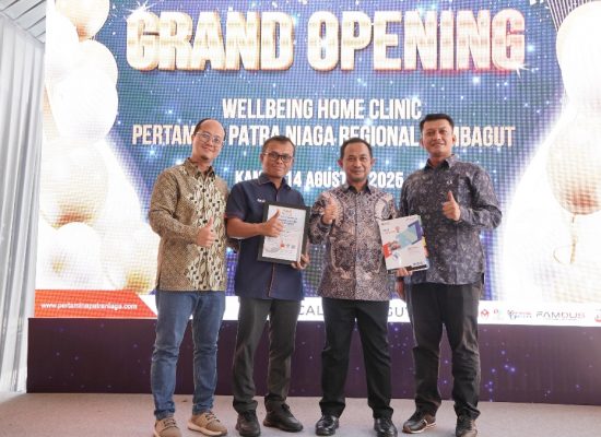 Pertamina Patra Niaga Regional Sumbagut Resmikan Wellbeing Home Clinic, Tingkatkan Layanan Kesehatan dan Keselamatan Kerja