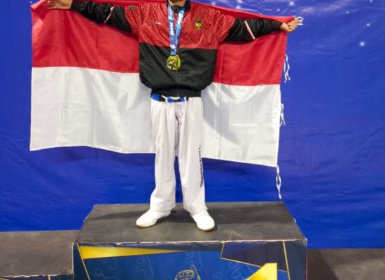 Hadiah Kemerdekaan: Siswa MIN 7 Tapteng Juara Taekwondo Internasional