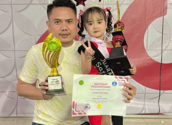 Putri Ketua Umum AMI, Salsabila Balqis Akbar Raih Juara Umum di Ajang Bergengsi Safira Organizer