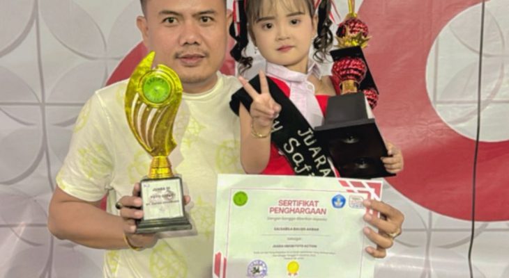 Putri Ketua Umum AMI, Salsabila Balqis Akbar Raih Juara Umum di Ajang Bergengsi Safira Organizer