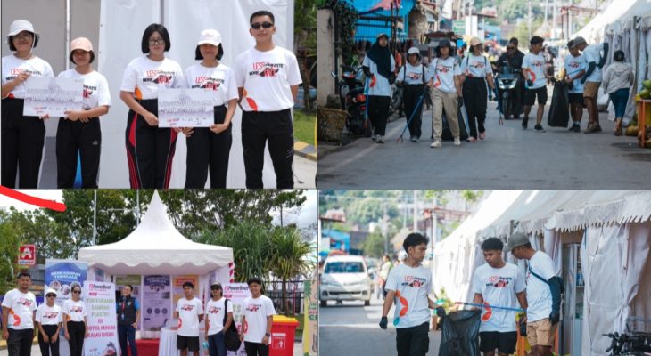 ITDC Gelar Parade Clean Up di Ajang The Lake Toba GP 2025, Jaga Kelestarian Danau Toba