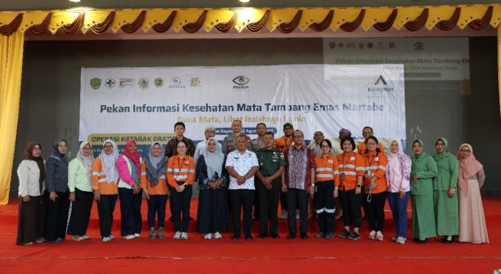 Tambang Emas Martabe Gelar Operasi Katarak Gratis, Targetkan 1.400 Mata di Sumut