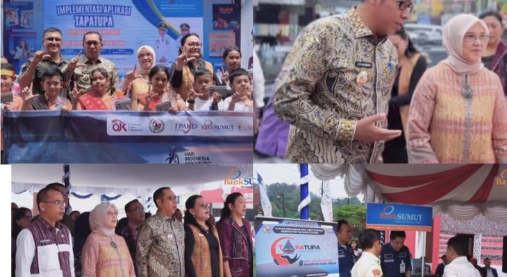Bank Sumut dan Pemkab Taput Luncurkan Aplikasi TAPATUPA untuk Pembayaran Sewa Tanah Digital
