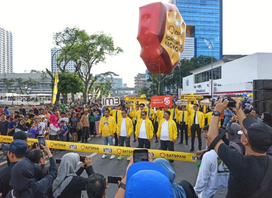Lewat Parade CFD Medan, IM3 Gaungkan Gerakan #NomorModusNoMore
