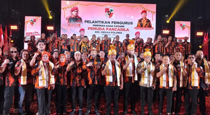 Ketua MPC PP Medan Ajak Kader Jadi Organisasi yang Bermanfaat, Rommy Van Boy Resmi Pimpin PAC Polonia