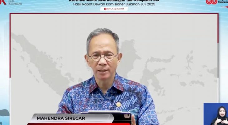 OJK: Stabilitas Sektor Jasa Keuangan Terjaga, Didukung Kinerja Ekonomi dan Kesepakatan Tarif AS-Indonesia