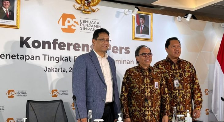 LPS Turunkan Tingkat Bunga Penjaminan Simpanan Bank Umum Jadi 3,75 Persen