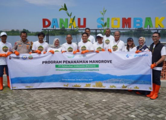 Pelindo Multi Terminal Tanam 11.000 Bibit Mangrove di Danau Siombak, Dukung Keberlanjutan Lingkungan