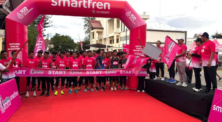 Smartfren Resmi Perluas Layanan di Aceh, Gelar Fun Run dan Donasi Kuota Internet