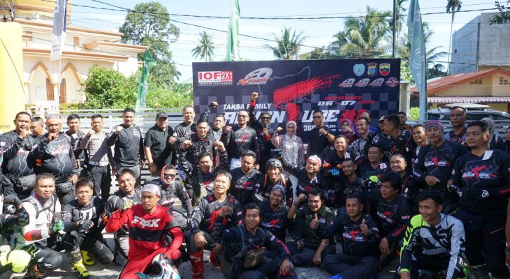 80 Raider Trail Ramaikan Taksa Family Adventure #1 di Rantau Prapat