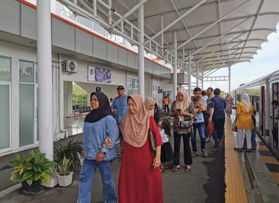 Long Weekend Maulid Nabi, Penumpang Kereta Api di Sumut Tembus 33 Ribu Orang