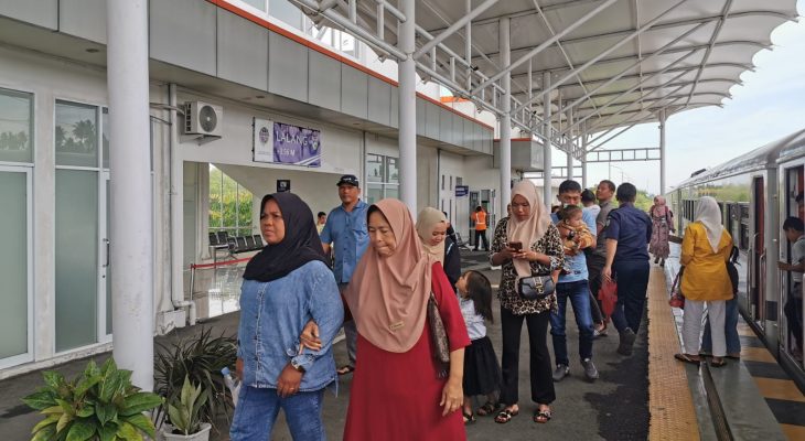 Long Weekend Maulid Nabi, Penumpang Kereta Api di Sumut Tembus 33 Ribu Orang