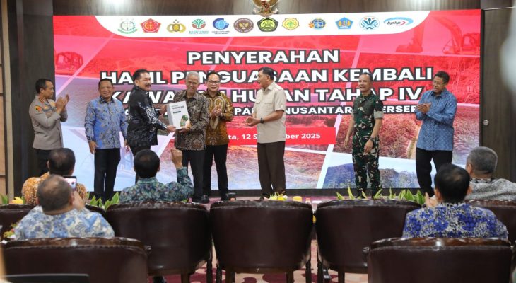 Satgas PKH Kembalikan 674 Ribu Hektare Kawasan Hutan ke Negara, Total Capai 3,3 Juta Hektare