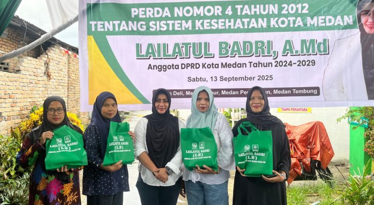 Lailatul Badri Desak Pemko Medan Segera Wujudkan UHC Premium