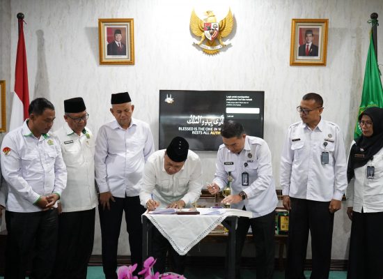 Kanwil Kemenag Sumut dan Bapas Medan Teken Kerja Sama Pidana Kerja Sosial untuk Anak