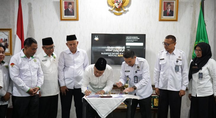 Kanwil Kemenag Sumut dan Bapas Medan Teken Kerja Sama Pidana Kerja Sosial untuk Anak
