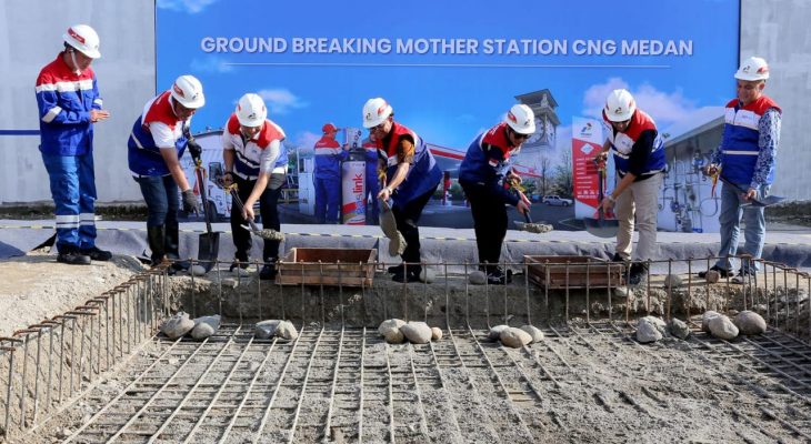 PGN Gagas Perkuat Ketahanan Energi dengan Pembangunan Mother Station CNG di Sumut