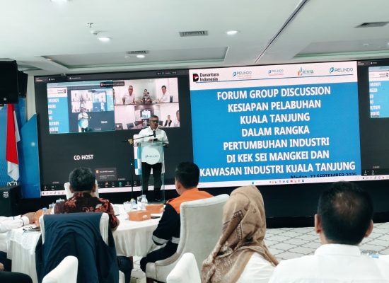 Pelindo Gelar FGD Bahas Kesiapan Pelabuhan Kuala Tanjung Dukung KEK Sei Mangkei
