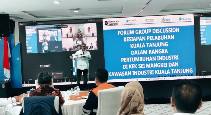 Pelindo Gelar FGD Bahas Kesiapan Pelabuhan Kuala Tanjung Dukung KEK Sei Mangkei