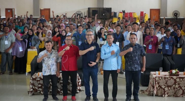 Pemerintah Sosialisasikan Program Makan Bergizi Gratis di Labuhan Batu Utara, Dukung Visi Indonesia Emas 2045