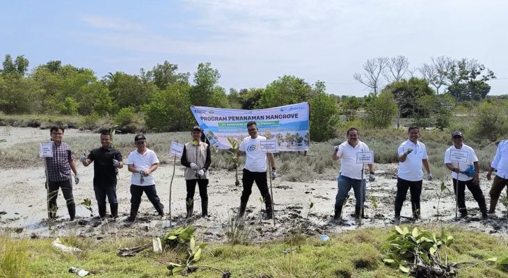 Pelindo Regional 1 Dukung Rehabilitasi Mangrove di Batu Bara Lewat Program TJSL