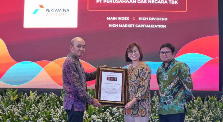 PGN Toreh Prestasi di Malam Apresiasi Emiten 2025