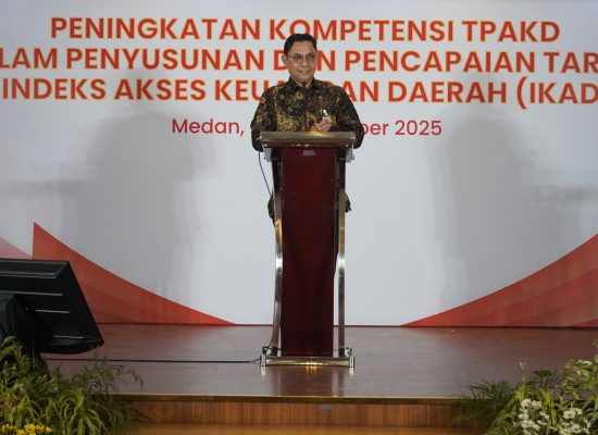 OJK Sumut Dorong Pemanfaatan IKAD untuk Perluasan Akses Keuangan Daerah
