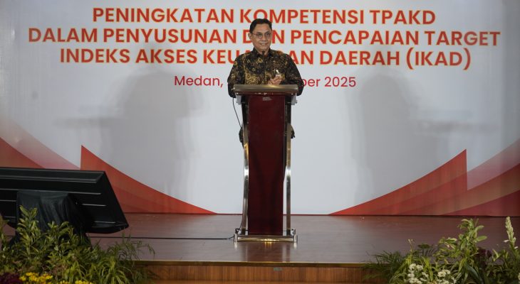 OJK Sumut Dorong Pemanfaatan IKAD untuk Perluasan Akses Keuangan Daerah