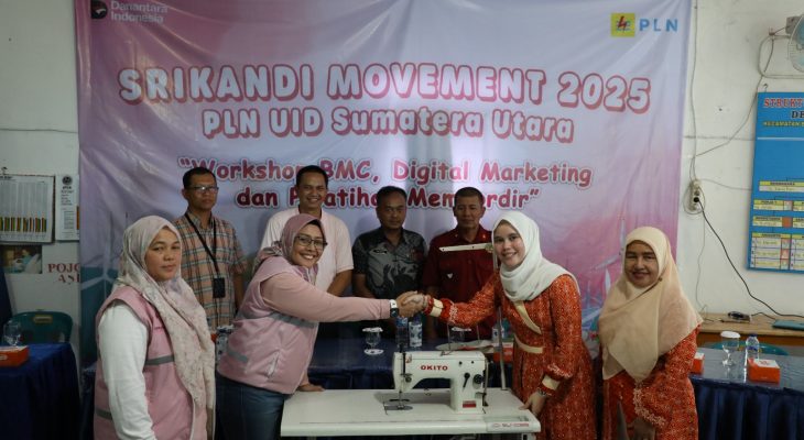 PLN UID Sumut Gelar Srikandi Movement 2025 di Biru-Biru, Berdayakan Perempuan dengan Keterampilan dan Digitalisasi Usaha