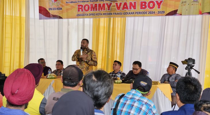 Permudah Warga, Rommy Van Boy Hadirkan Posko Aduan Administrasi Kependudukan