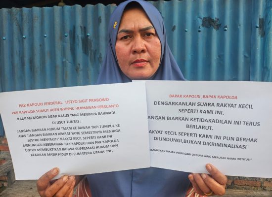 Istri Tersangka Desak Kapolda Sumut Usut Dugaan Pencurian Uang dan Penganiayaan oleh Oknum Polisi