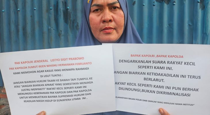 Istri Tersangka Desak Kapolda Sumut Usut Dugaan Pencurian Uang dan Penganiayaan oleh Oknum Polisi