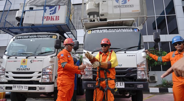 PLN UID Sumut Periksa Peralatan PDKB untuk Jaga Keandalan Listrik di Medan