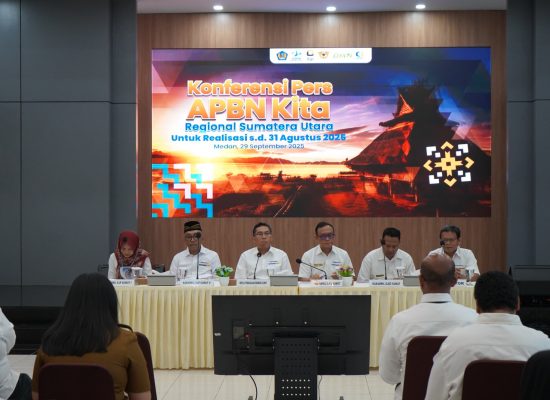 Kemenkeu Sumut Paparkan Realisasi APBN Hingga Agustus 2025 Capai Triliunan Rupiah