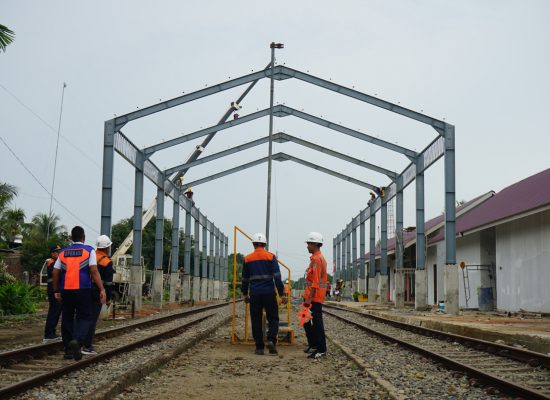 KAI Divre I Sumut Tata dan Perluas Stasiun Lima Puluh, Target Rampung November 2025