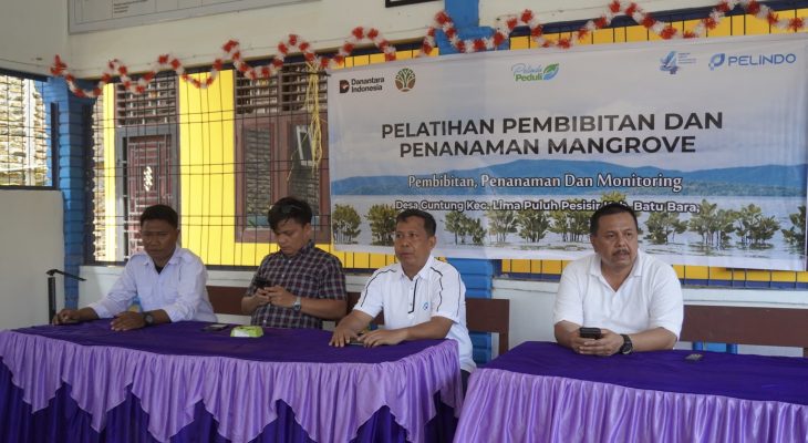 Pelindo Regional 1 Gelar Pelatihan Pembibitan dan Penanaman Mangrove di Batu Bara