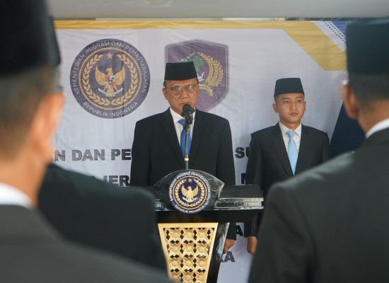 Kanwil Ditjenpas Sumut Lantik 42 Pejabat, Kakanwil Tekankan Integritas dan Profesionalisme