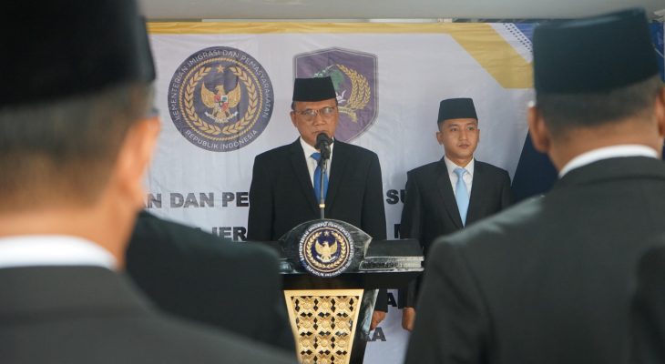 Kanwil Ditjenpas Sumut Lantik 42 Pejabat, Kakanwil Tekankan Integritas dan Profesionalisme