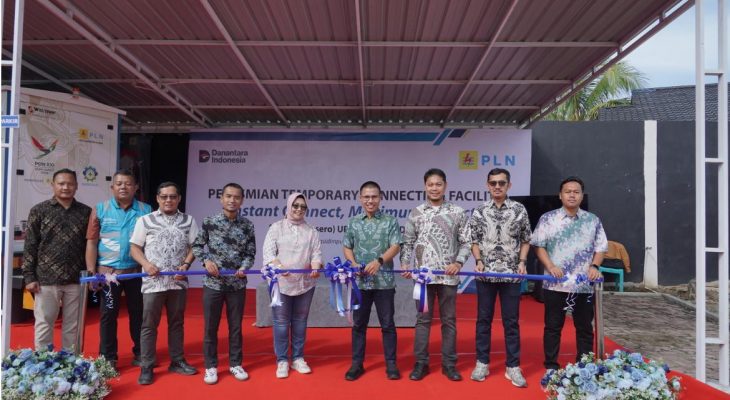 PLN UID Sumut Resmikan Fasilitas Penyambungan Sementara di Padangsidimpuan