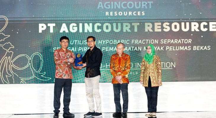 PT Agincourt Resources Raih Tujuh Penghargaan di EPSA 2025, Termasuk Gold Award untuk Inovasi Ramah Lingkungan