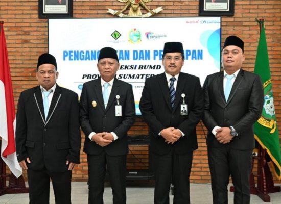 Swangro Lumban Batu Resmi Pimpin PD Aneka Industri dan Jasa Sumut Periode 2025–2029