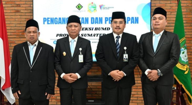 Swangro Lumban Batu Resmi Pimpin PD Aneka Industri dan Jasa Sumut Periode 2025–2029