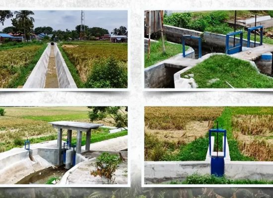 Kementerian PU Rehabilitasi Irigasi Bandar Sidoras untuk Dukung Ketahanan Pangan