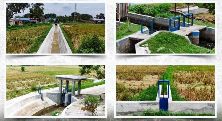 Kementerian PU Rehabilitasi Irigasi Bandar Sidoras untuk Dukung Ketahanan Pangan
