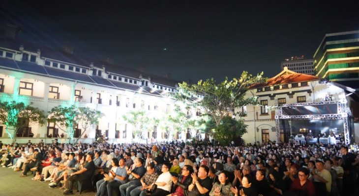 Konser SoearaLoka di Lawang Sewu Sukses Hibur Ribuan Penonton
